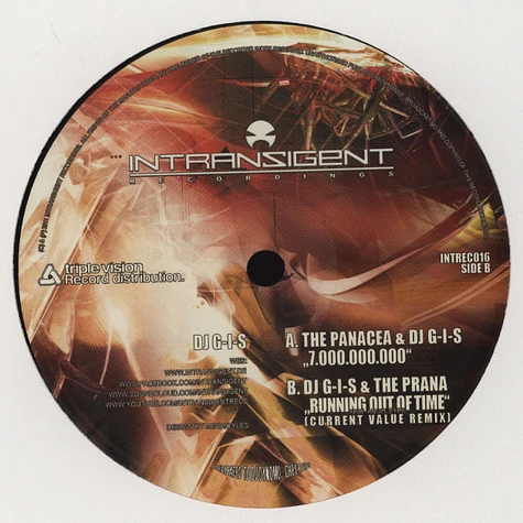 Panacea & DJ G-I-S / Prana, The - 7.000.000.000