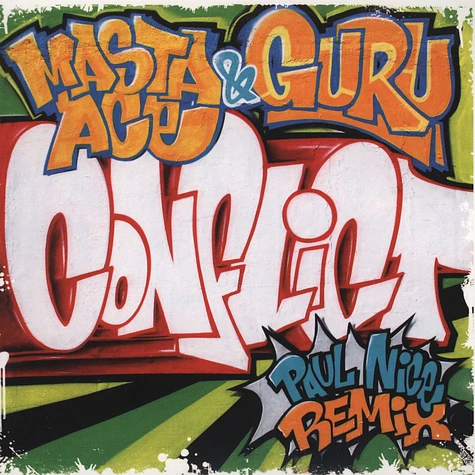 Masta Ace & Guru - Conflict Paul Nice Remix Black Vinyl Edition
