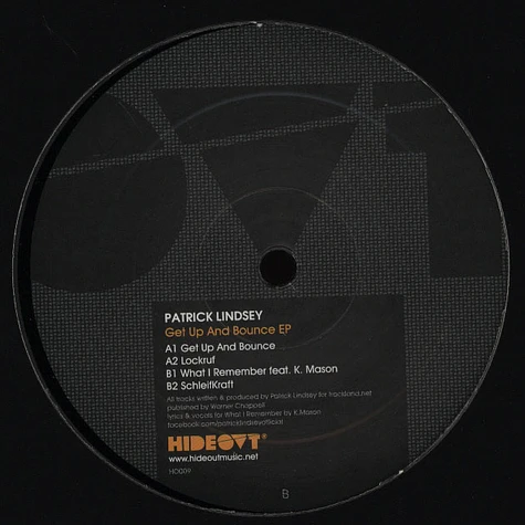Patrick Lindsey - Get Up And Bounce EP