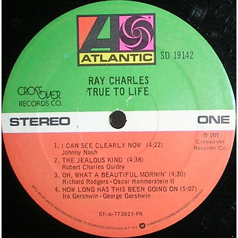 Ray Charles - True To Life