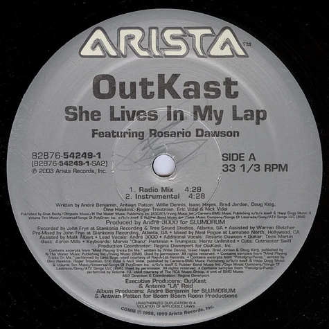 OutKast - Ghetto Musick / She Lives In My Lap