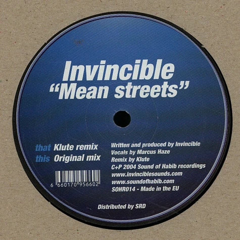 Invincible - Mean Streets