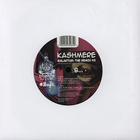 Kashmere - Galaktus: The Remix 45 feat. Jehst & Micall Parknsun