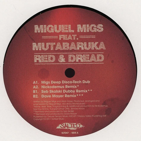 Miguel Migs - Red & Dread