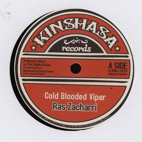 Ras Zacharri - Cold Blooded Viper