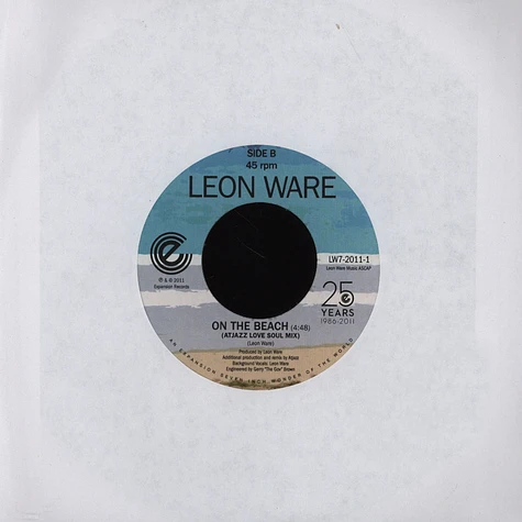 Leon Ware - Step By Step / On The Beach (AtJazz Mix)