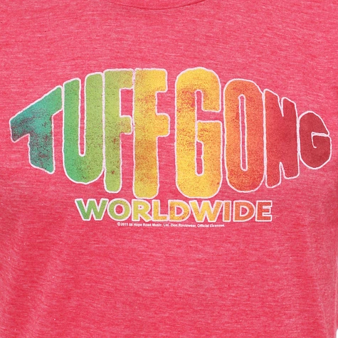 Ziggy Marley - Tuff Gong Rasta Logo T-Shirt