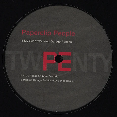Paperclip People - 4 My Peepz Dubfire Remix