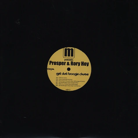 Prosper & Rory Hoy - Get Dat Boogie Chase EP