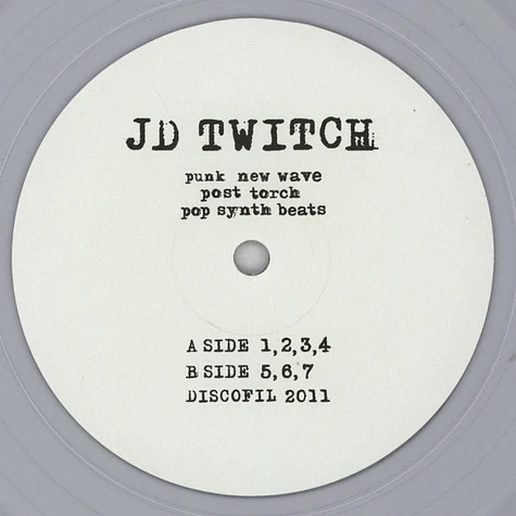 JD Twitch - Discofil Desperados Presents JD Twitch