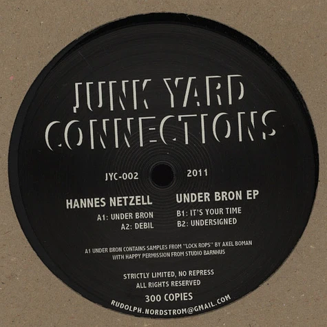 Hannes Netzell - Under Bron EP