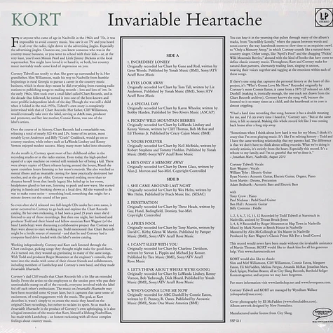 Kort - Invariable Heartache