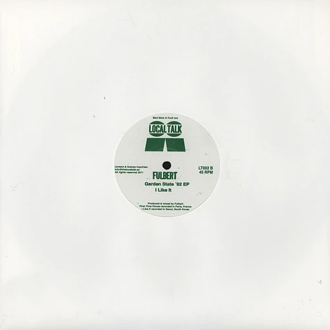 Fulbert - Garden State 92 EP
