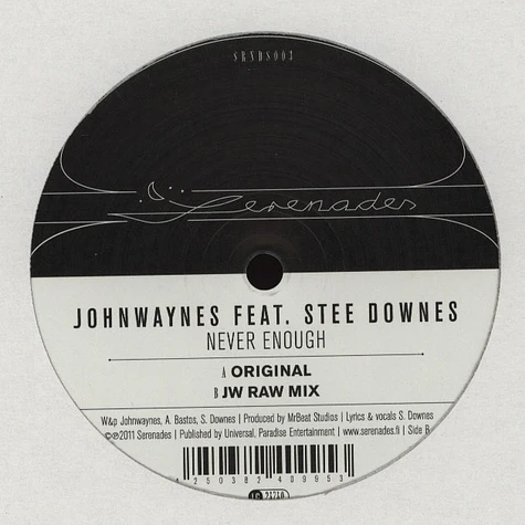 Johnwaynes - Never Enough Feat. Stee Downes