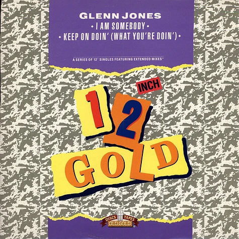 Glenn Jones - I Am Somebody / Keep On Doin' (What You're Doin')