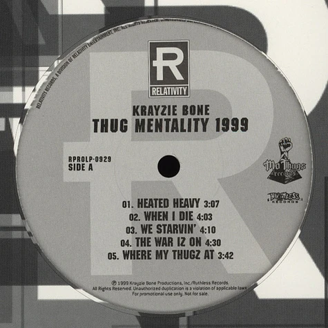 Krayzie Bone - Thug Mentality 1999