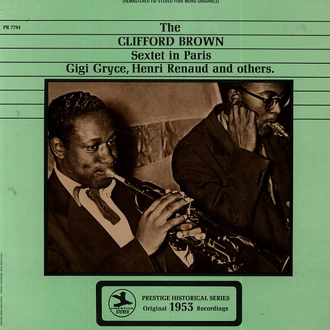 Clifford Brown Sextet - The Clifford Brown Sextet In Paris