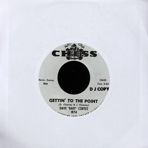 Dave Baby Cortez - Gettin To The Point