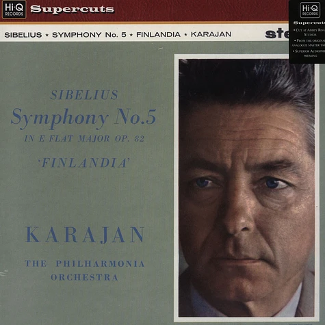 Herbert Von Karajan / Philharmonia Orchestra - Sibelius Symphony 5 & Finlandia