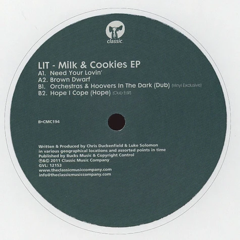 Lit - Milk & Cookies EP