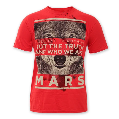 Thirty Seconds To Mars - Red Wolf T-Shirt