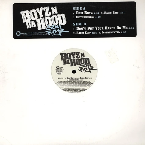 Boyz N Da Hood - Dem boyz remix feat. T.I. & Game