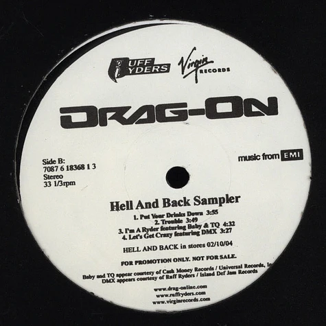 Drag-On - Hell And Back Sampler