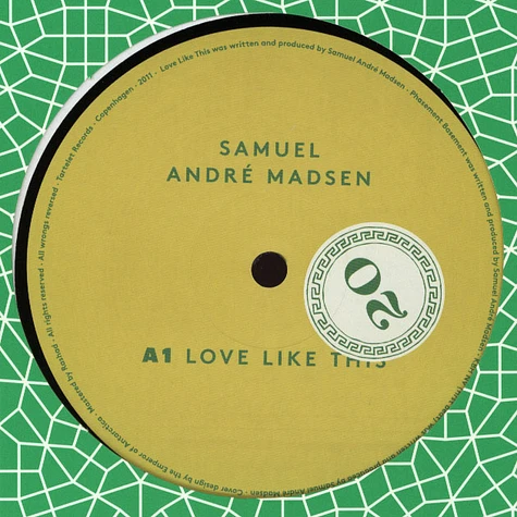 Samuel André Madsen - Love Like This EP