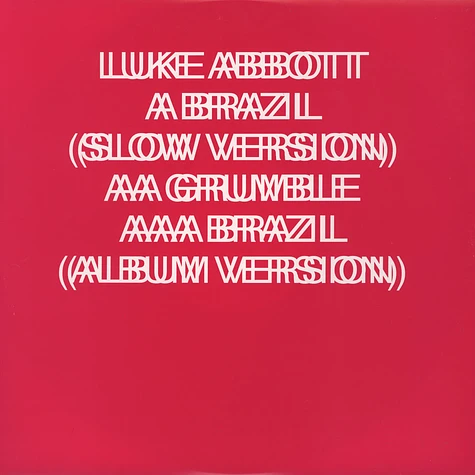 Luke Abbott - Brazil