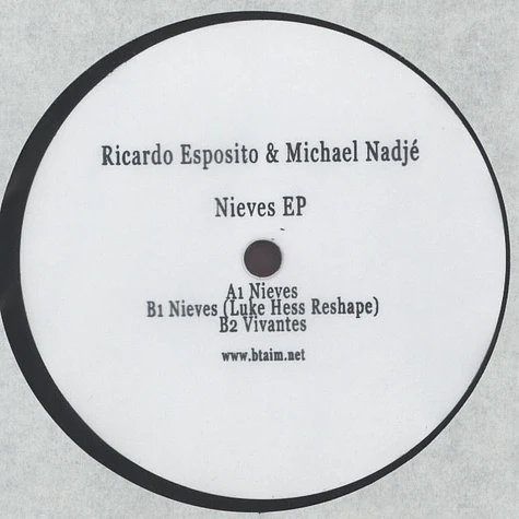 Ricardo Esposito & Michael Nadjé - Nieves EP
