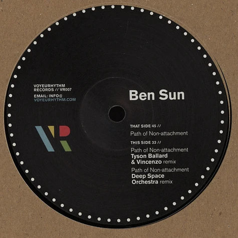 Ben Sun - Path Of Non- Attachment