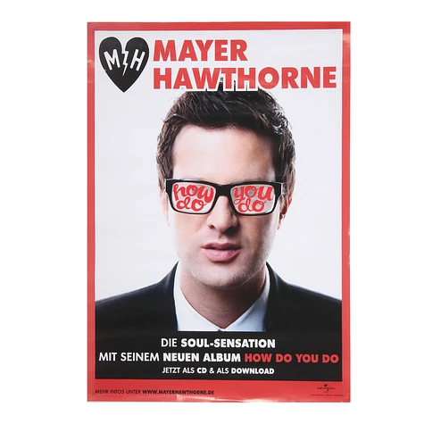 Mayer Hawthorne - How Do You Do Poster