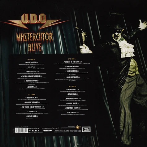 U.D.O. - Mastercutor - Alive