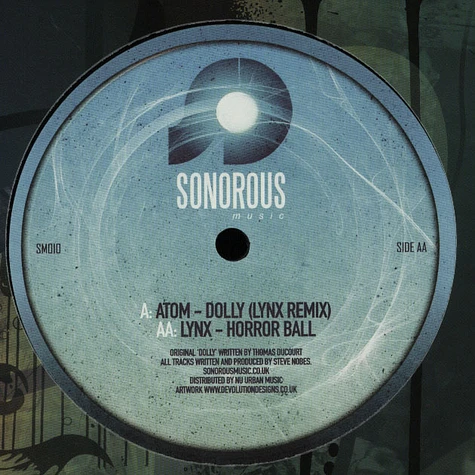 Atom / Lynx - Dolly Lynx Remix / Horror Ball