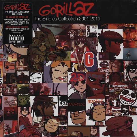Gorillaz - The Singles Collection 7" Box Set