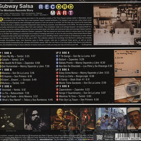 Subway Salsa - The Montuno Records Story