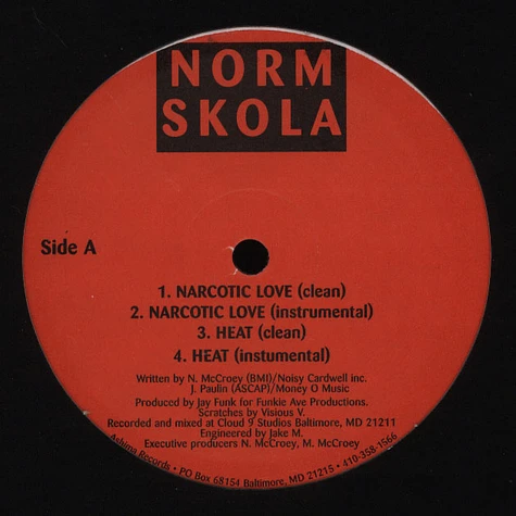 Norm Skola - Narcotic Love