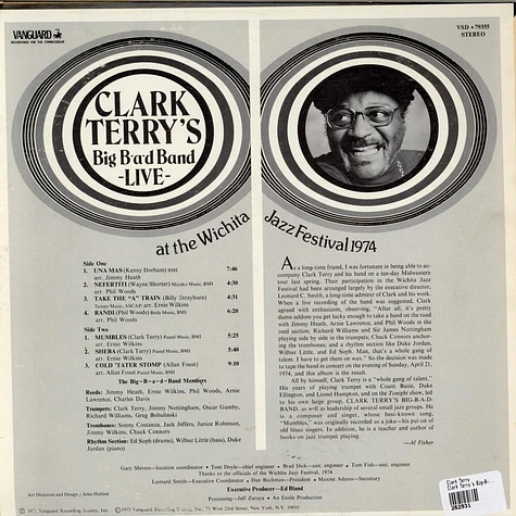 Clark Terry's Big Bad Band - Clark Terry's Big-B-a-d-Band Live At The Wichita Jazz Festival 1974