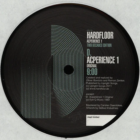 Hardfloor - Acperience - Two Decades Edition