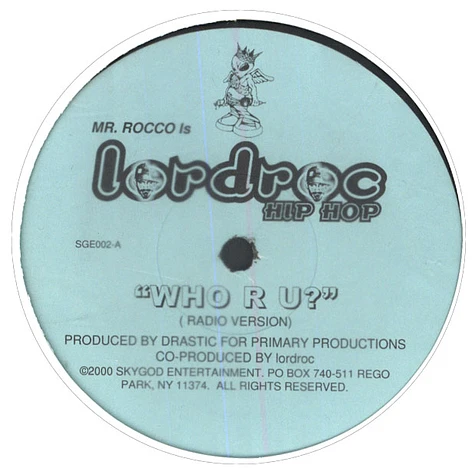 Lordroc - Who R U? / No More