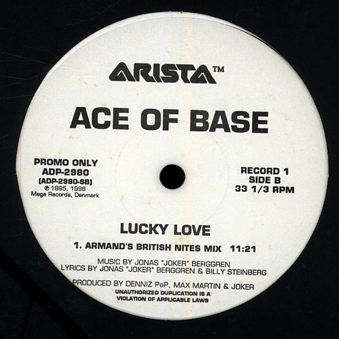 Ace Of Base - Lucky Love