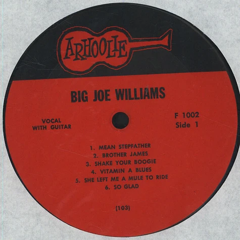 Big Joe Williams - Tough Times