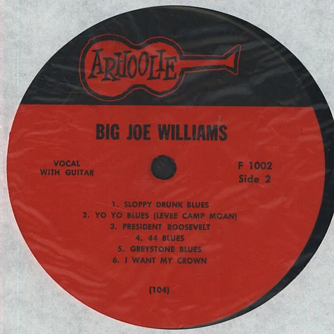 Big Joe Williams - Tough Times