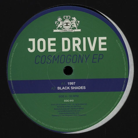 Joe Drive - Cosmogony