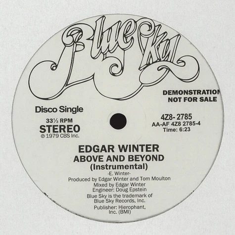 Edgar Winter - Above & Beyond