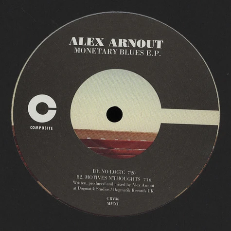 Alex Arnout - Monetary Blues EP
