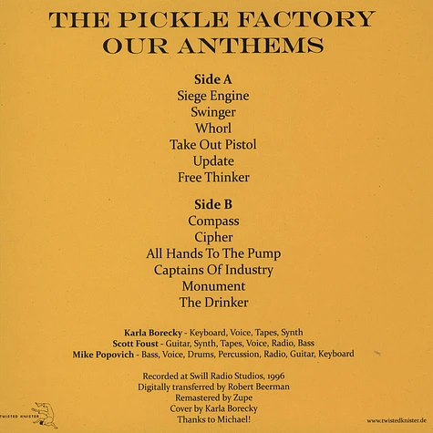 Pickle Factory - Our Anthems