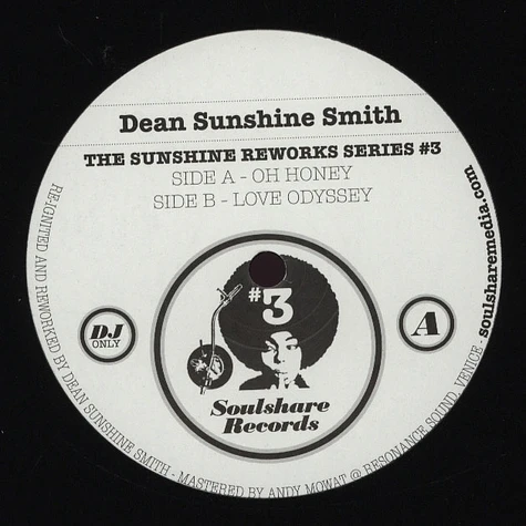 Dean Sunshine Smith - the Sunshine Reworks # 3