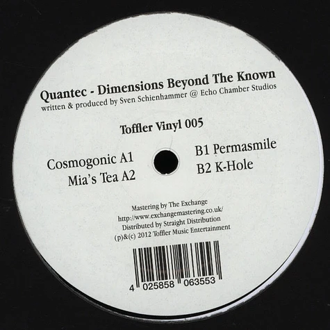 Quantec - Dimensions Beyond The Known