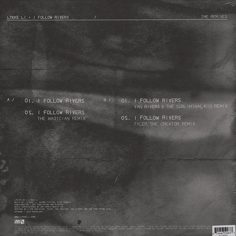 Lykke Li - I Follow Rivers Remixes